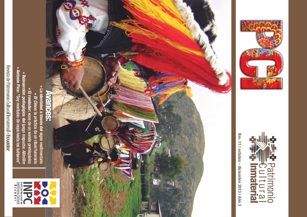 					Ver Núm. 11 (2013): Revista PCI Patrimonio Cultural Inmaterial Nro. 11
				